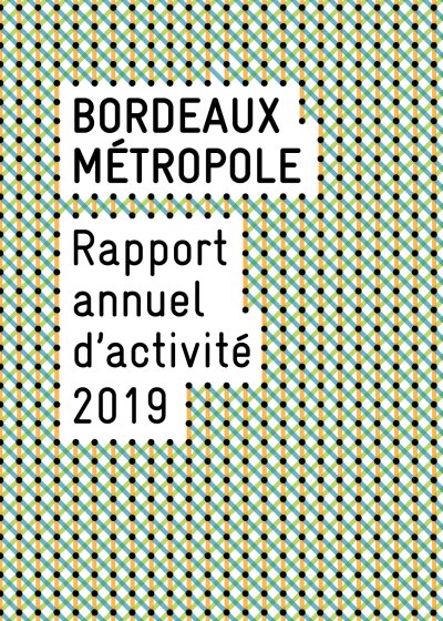 Rapport d'activité de Bordeaux Métropole 2019