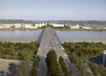 Vue du pont Simone-Veil