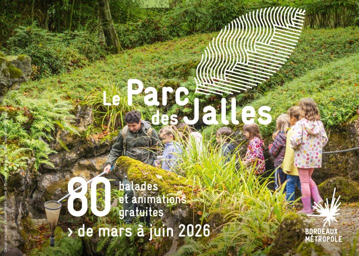 Le Parc des Jalles - 80 balades et animations gratuites de mars à juin 2026 - bBordeaux Métropole
