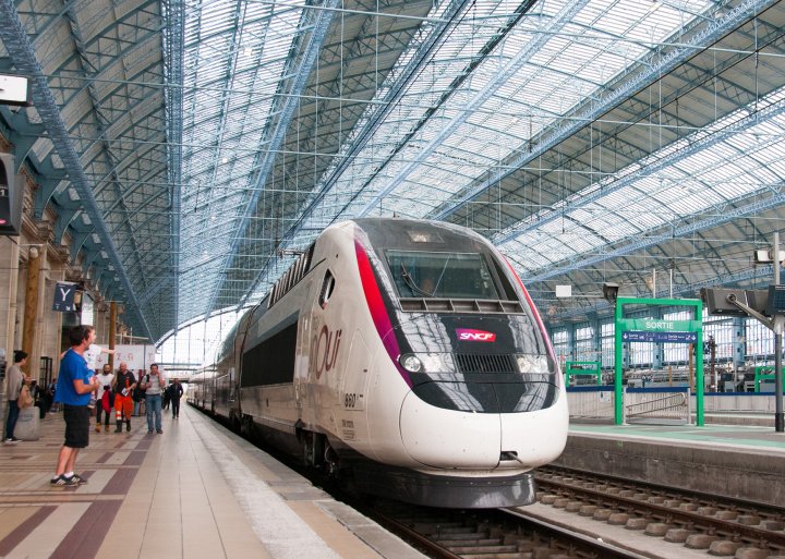 TGV gare Saint-Jean à Bordeaux