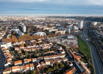 Vues des boulevards, côté rive droite de la Garonne