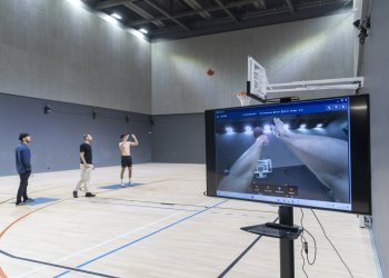 Le nouveau gymnase SMART, à Pessac