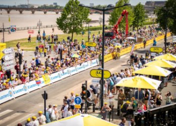 Tour de France 2023 - Vue sur les quais