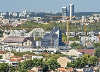 Vue de Bordeaux depuis Hauts de Garonne