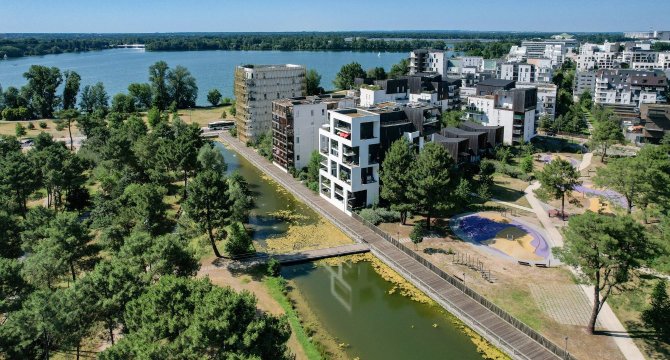 Vue du quartier Ginko