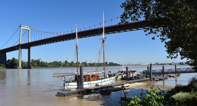 photo du bord de Garonne