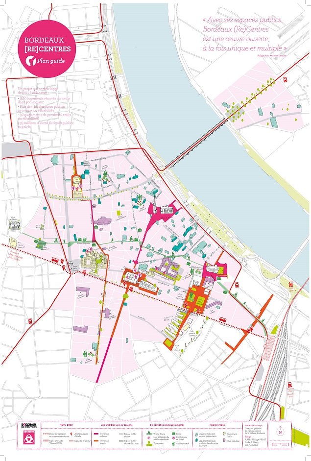 Plan guide bordeaux centre