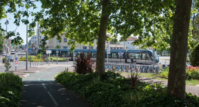 photo du centre ville de Talence