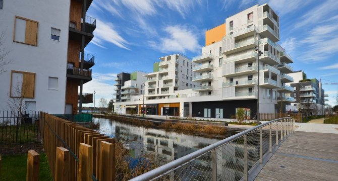 Vue du quartier Ginko