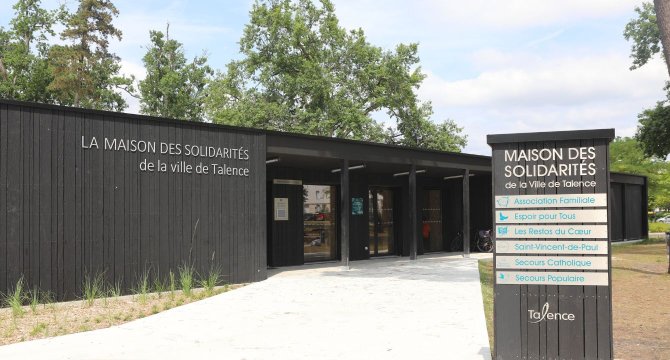 photo de la maison des solidarités à Talence