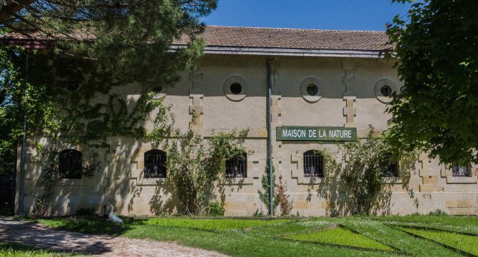 photo de la maison de la nature à Gradignan