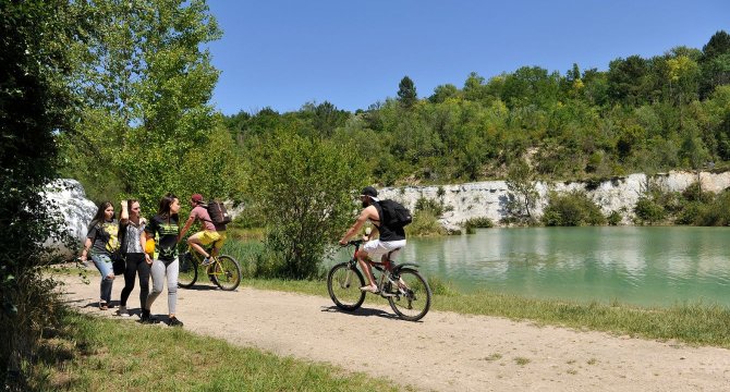 photo de personnes se promenant au parc de l'ermitage