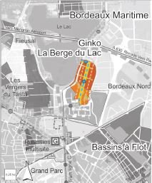 PLan guide du quartier Berge du Lac - Ginko