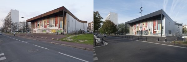 Panier des Touches – salle des fêtes, maître d’ouvrage ville de Bordeaux