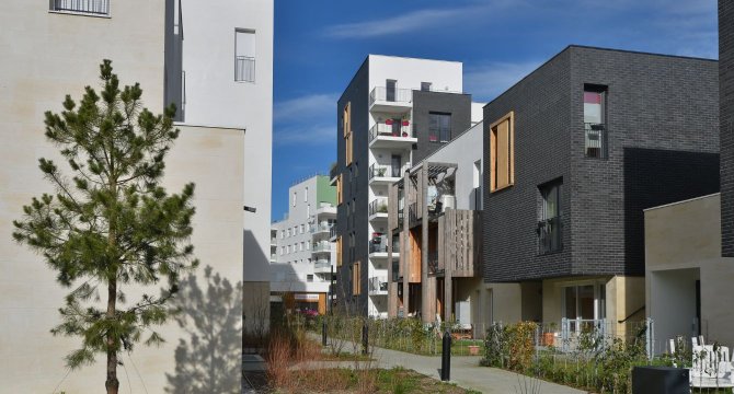 Vue du quartier Ginko