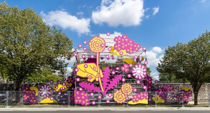 Installation Au-delà des Boulevards, Boulevard Antoine Gautier