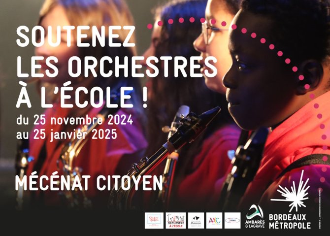 Soutenez les orchestres à l'école
