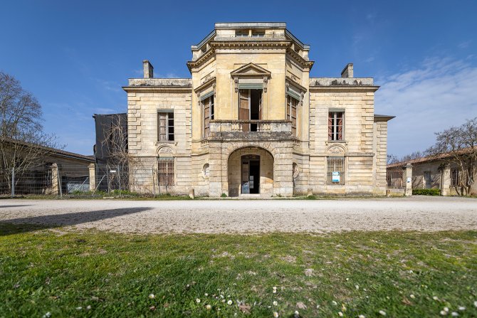 Castel d'Andorte vue de la façade