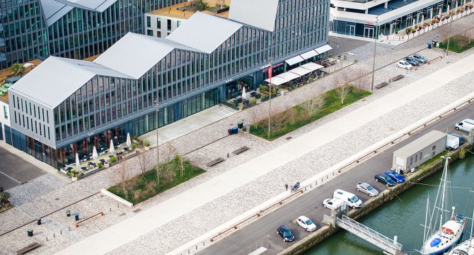 Quai Virginie Hériot, Bassins à Flot, février 2025