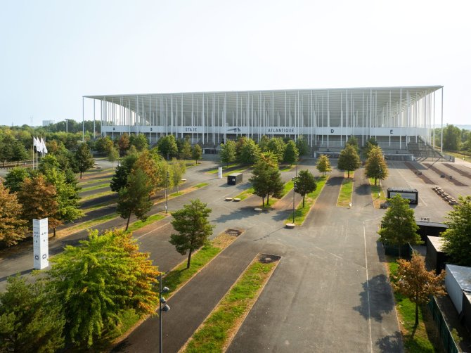 Vue face du stade Atlantique Bordeaux Métropole