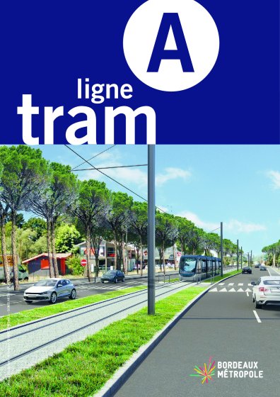 Tram A Mérignac - Plaquette de présentation de l'extension de la ligne A