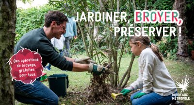 Jardiner, broyer, préserver