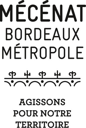Visuel du label mécénat Bordeaux Métropole "agissons pour notre territoire"